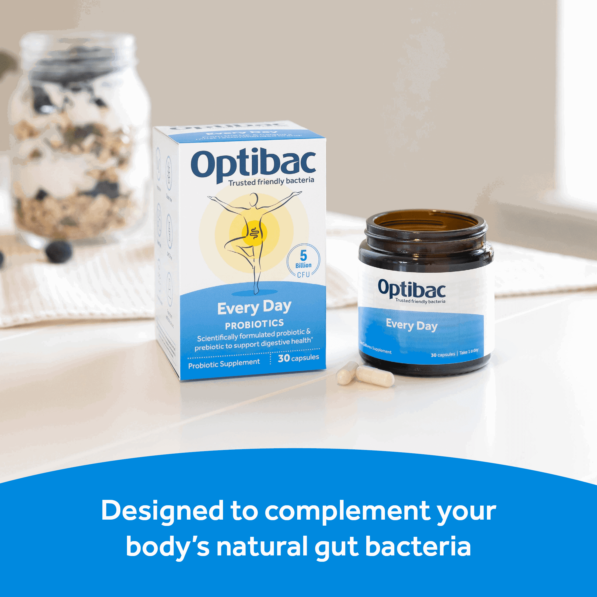 Optibac Probiotics Every Day - complements gut bacteria