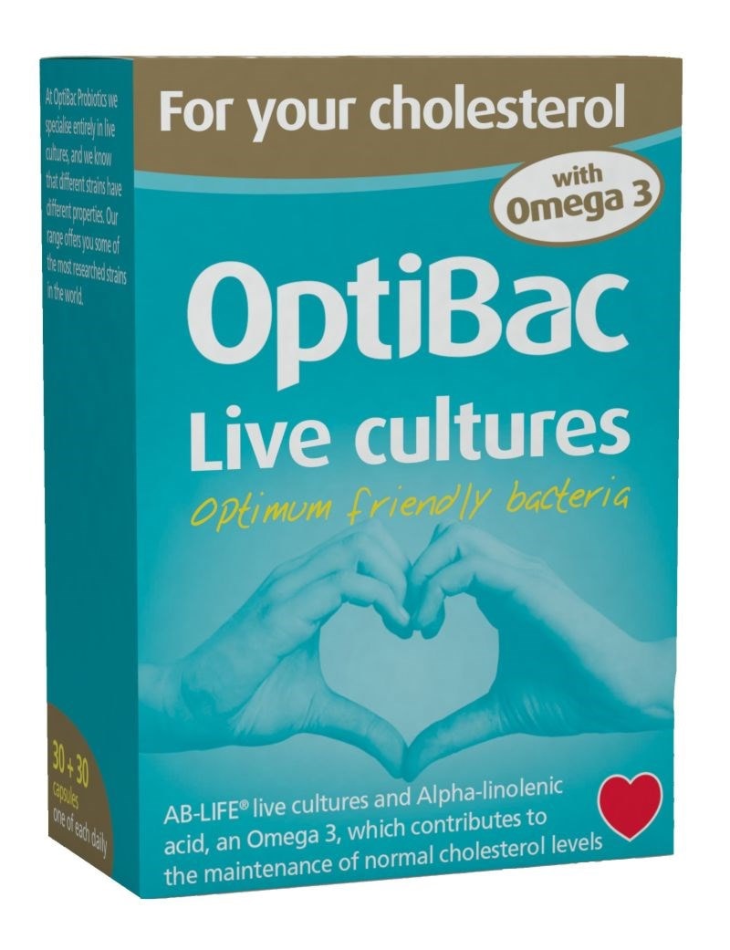 Optibac Probiotics - 'For your cholesterol'