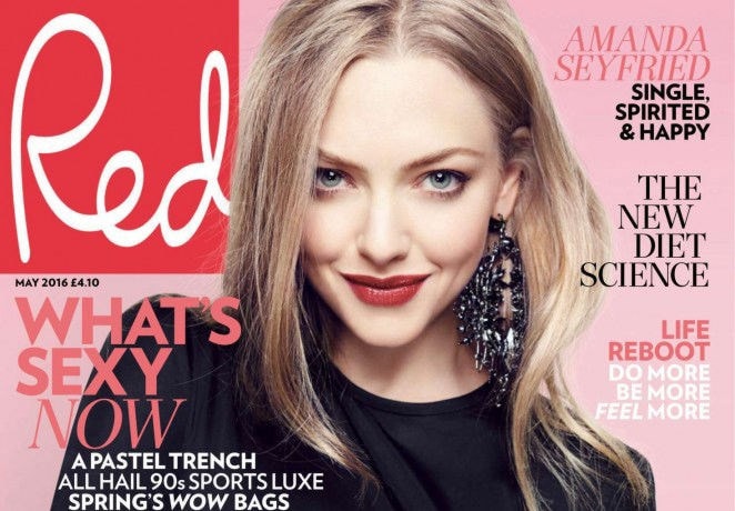 Red Magazine cover page