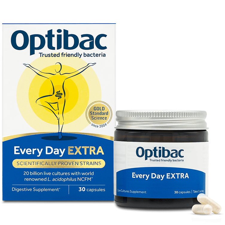 Optibac Probiotics Every Day EXTRA | high strength probiotic | 90 capsules