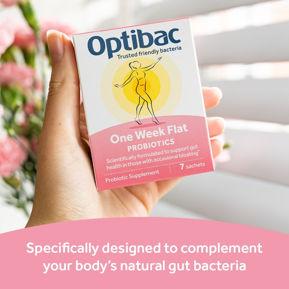 Optibac Probiotics One Week Flat - bloating