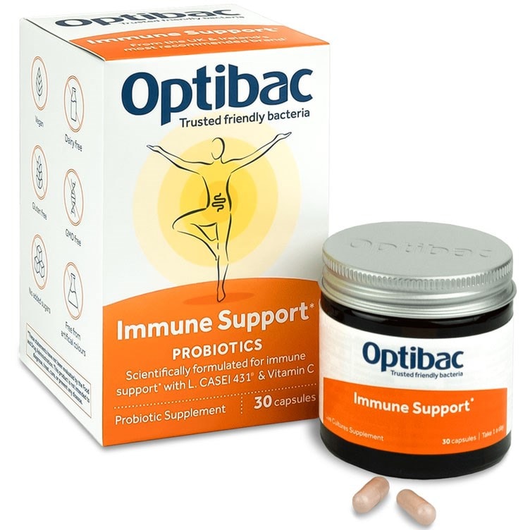Optibac Probiotics Immune Support | Probiotics for Immune System | 60 capsules