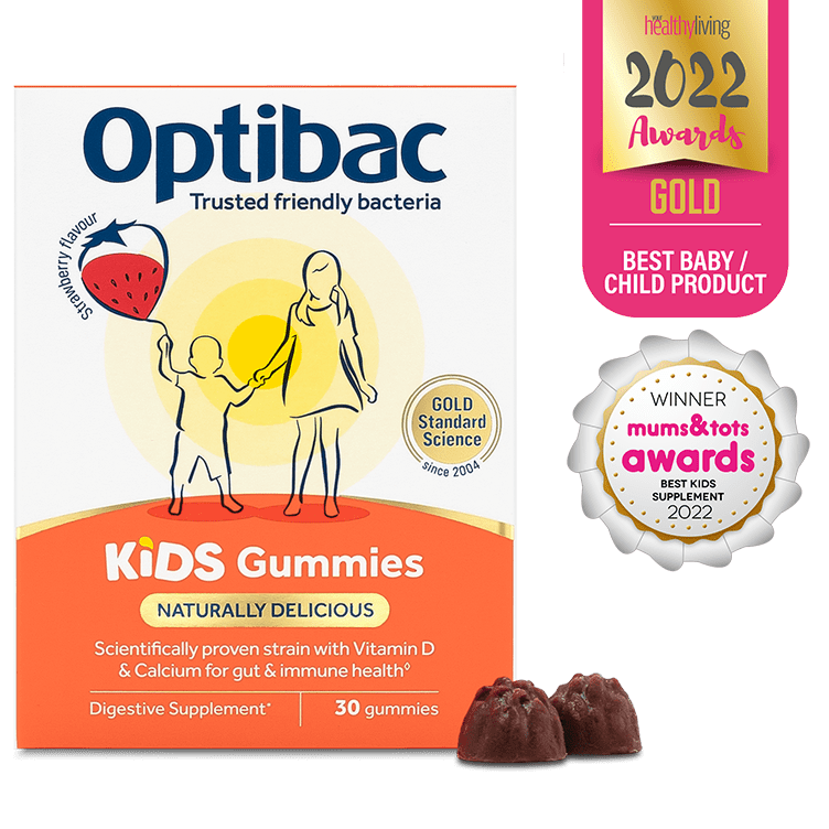 Optibac Probiotics Kids Gummies won a gold award