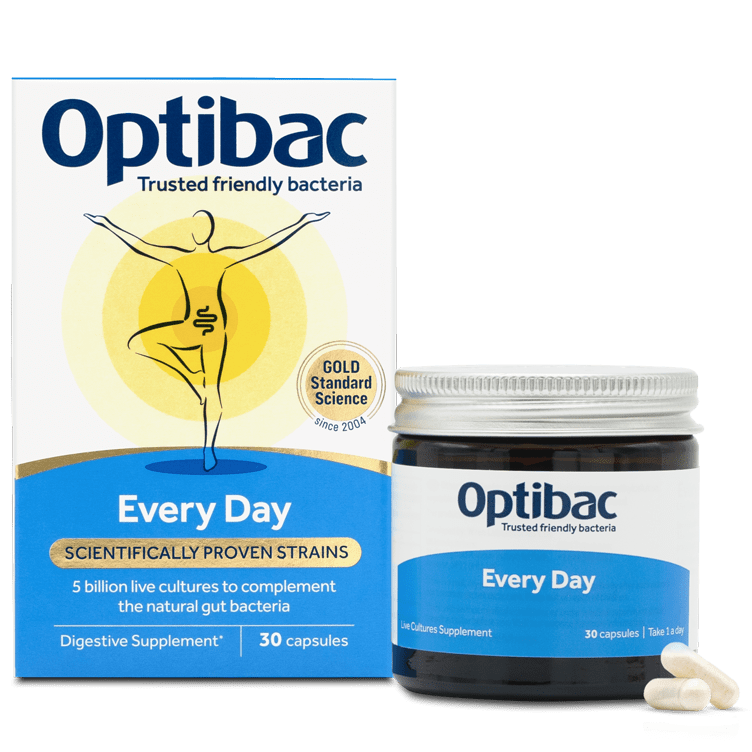 Optibac Probiotics Every Day | gut health supplement | high-quality daily probiotic supplement