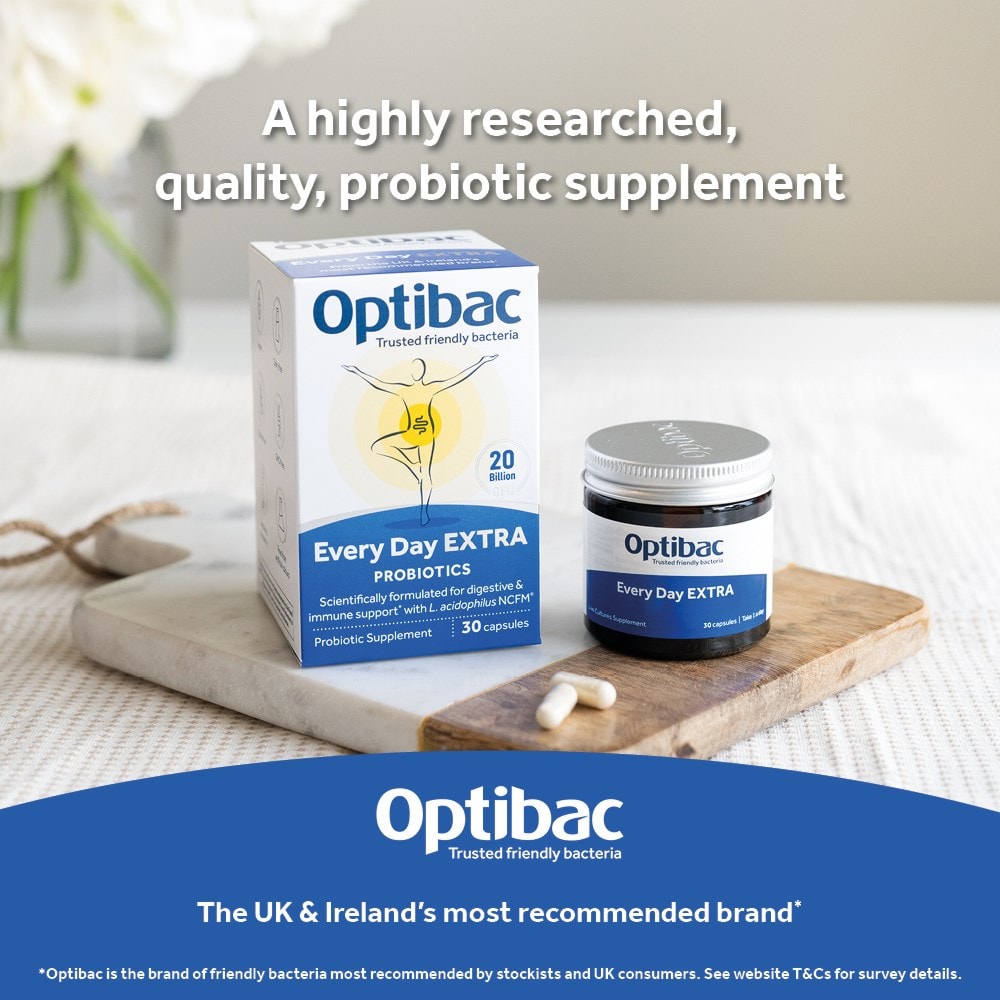 Optibac Probiotics Every Day EXTRA highly researched