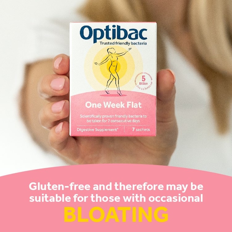 Optibac Probiotics One Week Flat - For Bloating