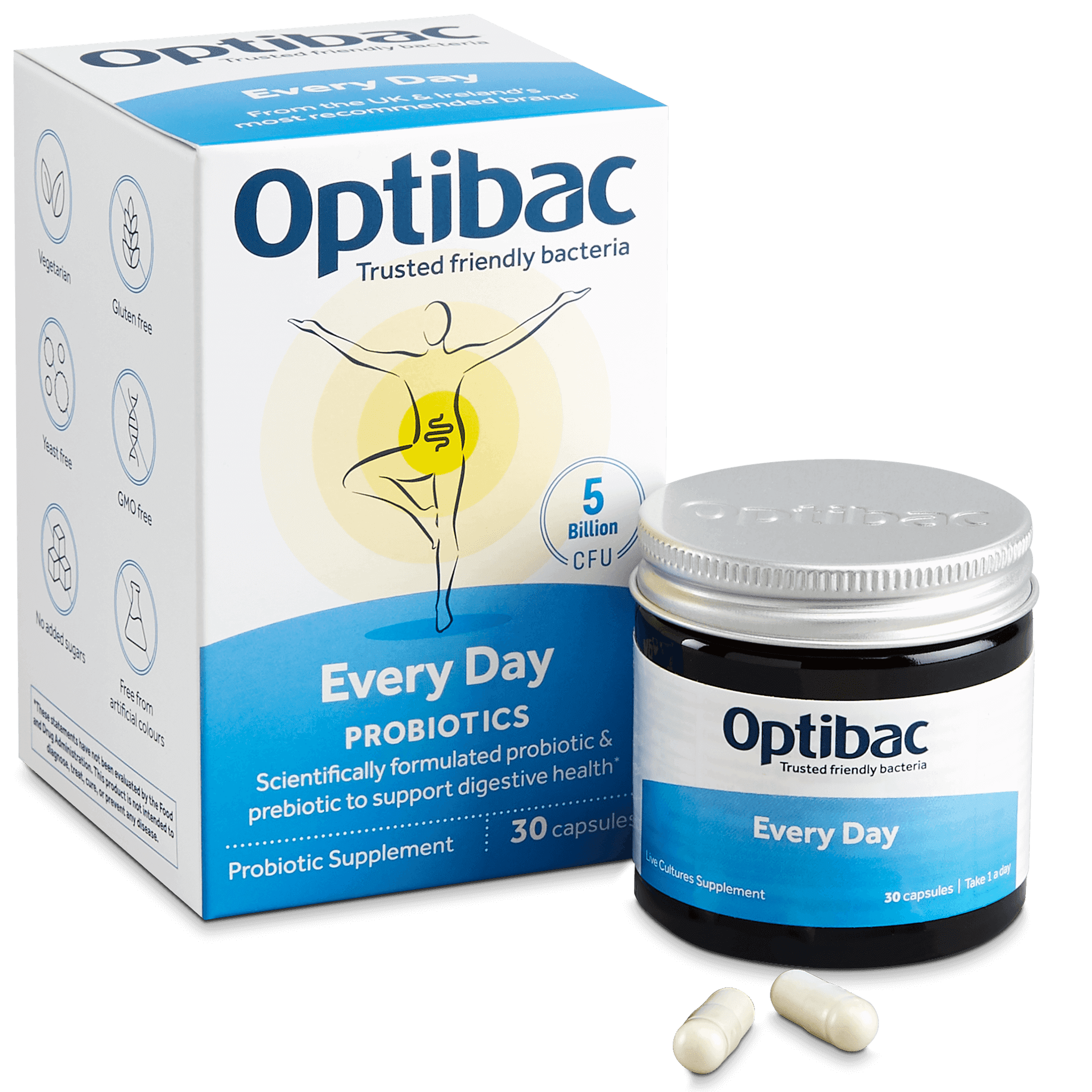 Optibac Probiotics | Every Day | contents | 30 capsules