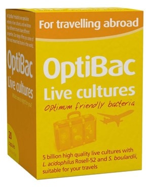 Optibac Probiotics - 'For travelling abroad'