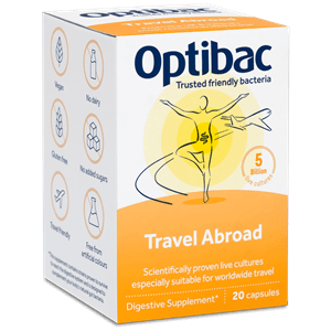 Probiotics for travel