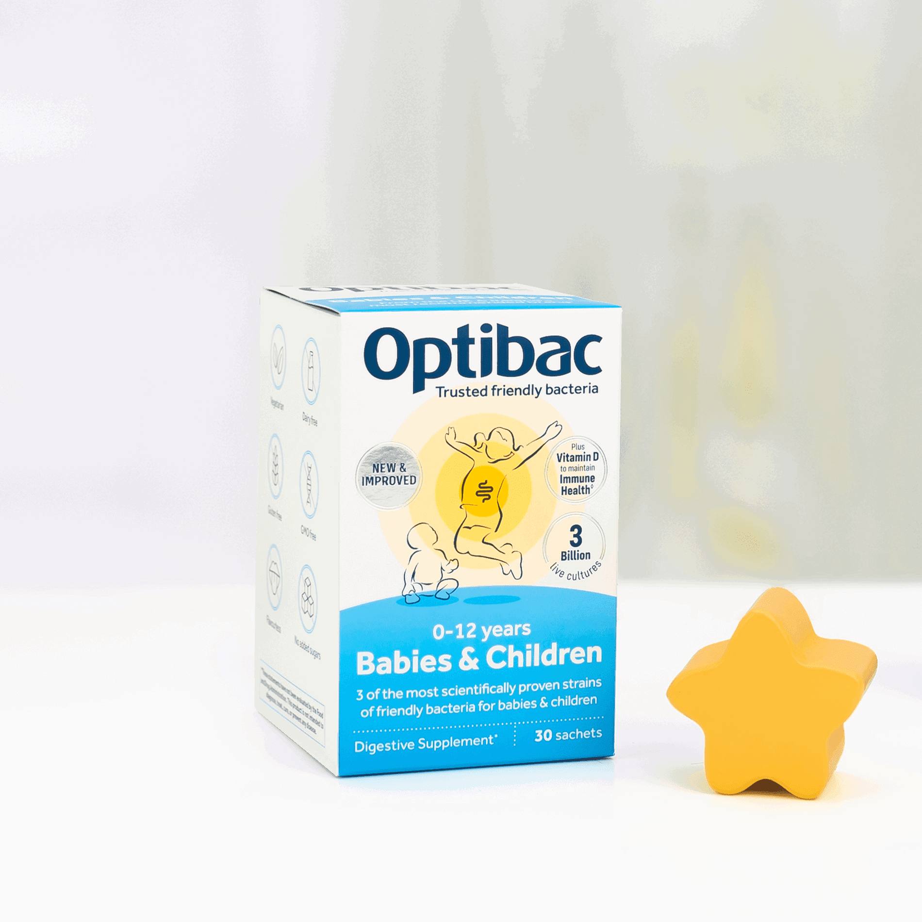 OptiBac Probiotics For babies & children