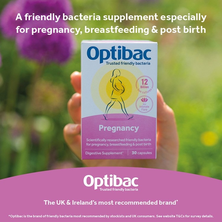 Optibac Probiotics Pregnancy created by UK's most popular probiotic brand