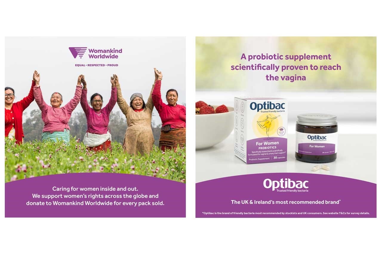 Optibac supports charity