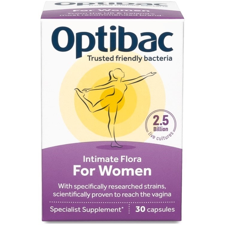 Optibac Probiotics For Women - vaginal probiotics - front of pack