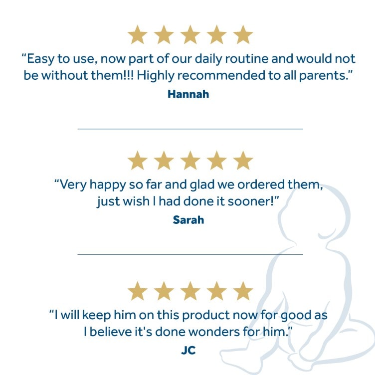 Optibac Probiotics Baby Drops - five star customer reviews - 60 servings