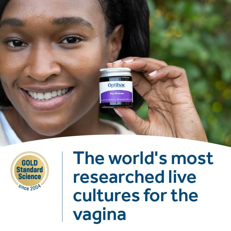 Optibac Probiotics For Women - the world's most researched live cultures for the vagina - 30 capsules