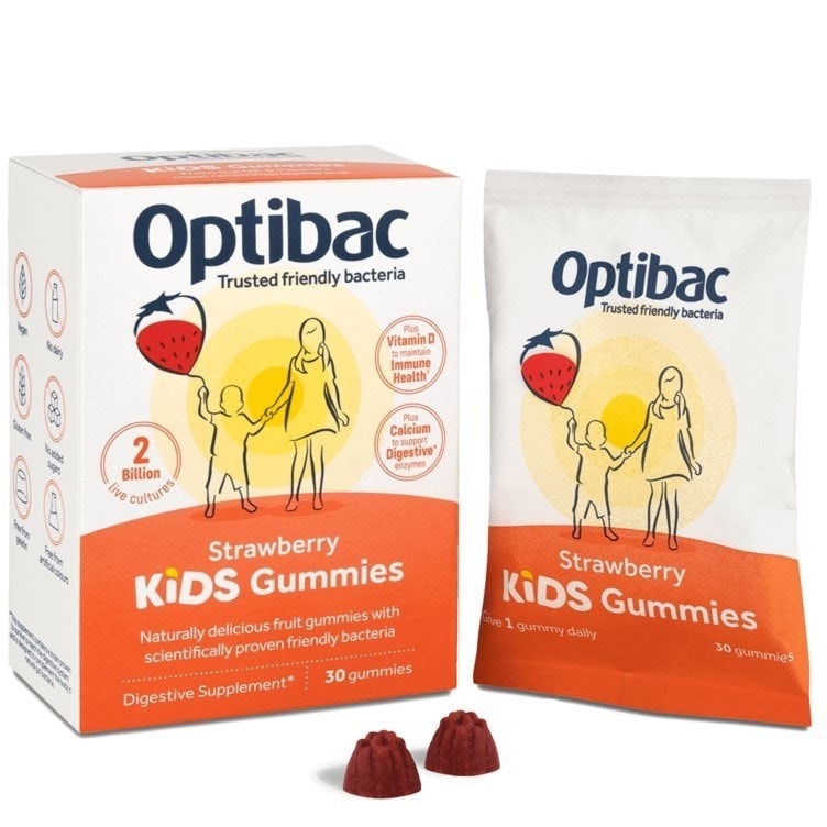 Optibac Probiotics Kids Gummies Targeted Digestive & Immune Support (30 gummies)