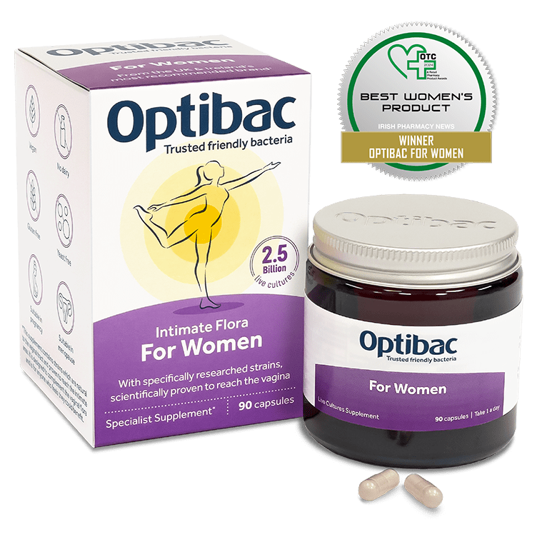 Optibac Probiotics For Women - award winning vaginal probiotics - 90 capsules