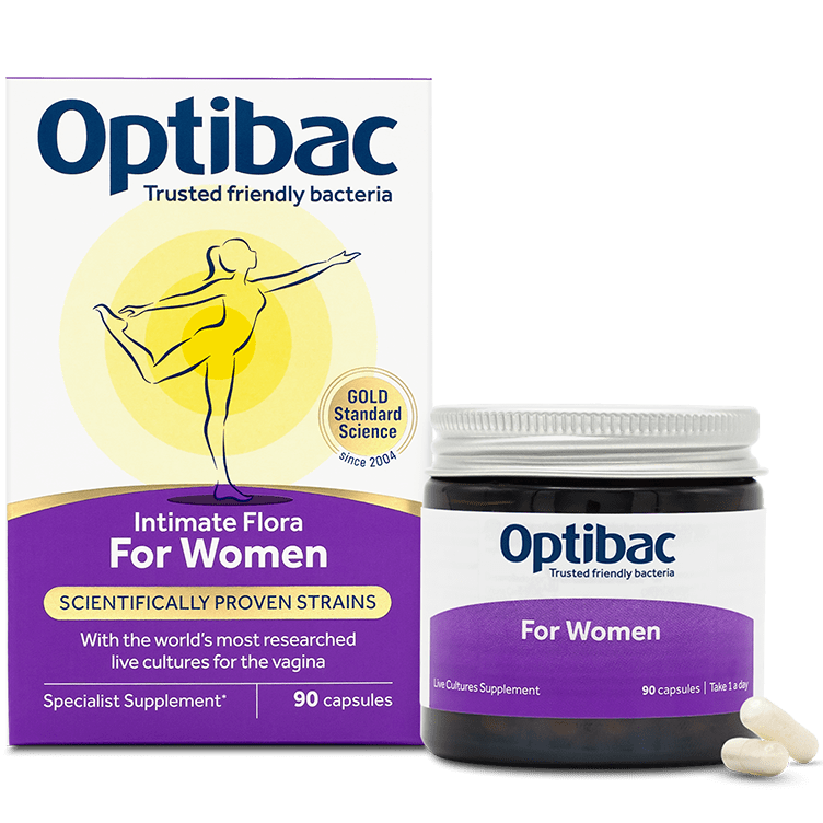 Optibac Probiotics For Women - women's probiotics scientifically proven to reach the vagina - 90 capsules