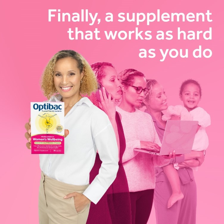 Optibac Probiotics Women's Wellbeing - finally, a supplement that works as hard as you do