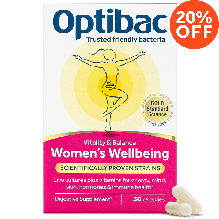 Optibac Probiotics Women's Wellbeing - win more wellbeing giveaway