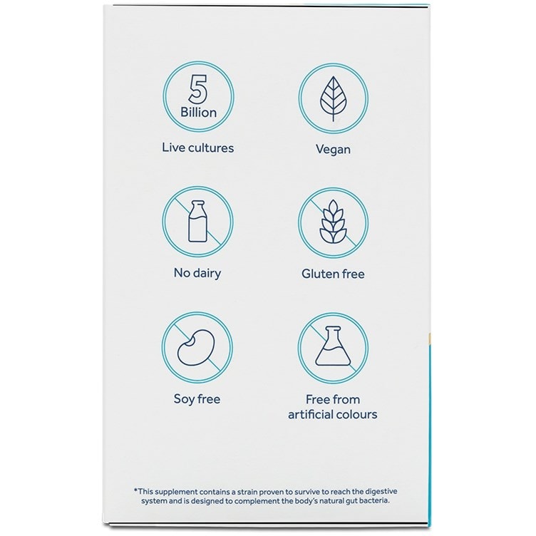 Optibac Probiotics Saccharomyces Boulardii 80's- icons