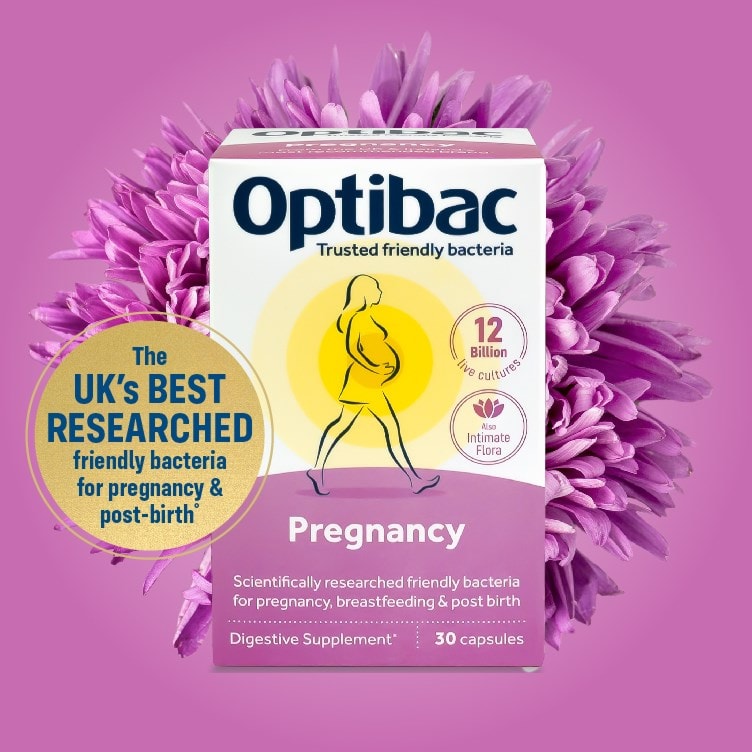 Optibac Probiotics Pregnancy - the UK's best researched probiotics for pregnancy and post-birth