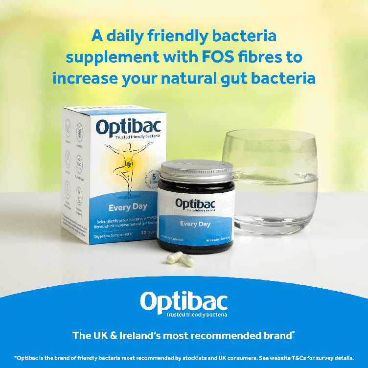 Optibac Probiotics Every Day - with FOS fibres
