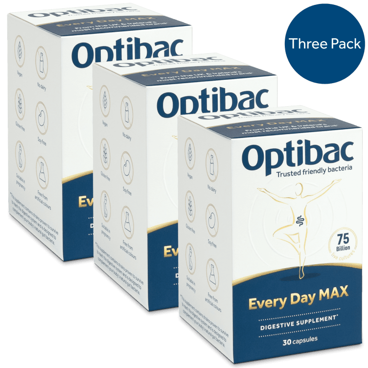 Optibac Probiotics UK | Every Day MAX | contents | 90 capsules