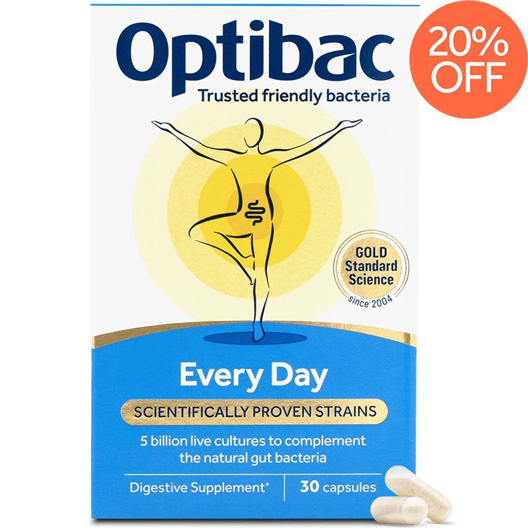 Optibac Probiotics Every Day - gold standard digestive supplement