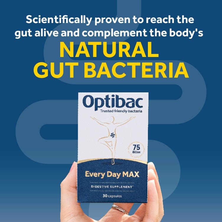 Optibac Probiotics Every Day MAX - probiotics which complements body's natural bacteria - three pack