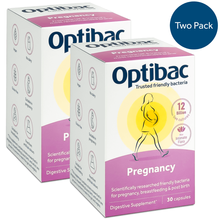 Optibac Probiotics Pregnancy - award winning pregnancy probiotic 2 pack