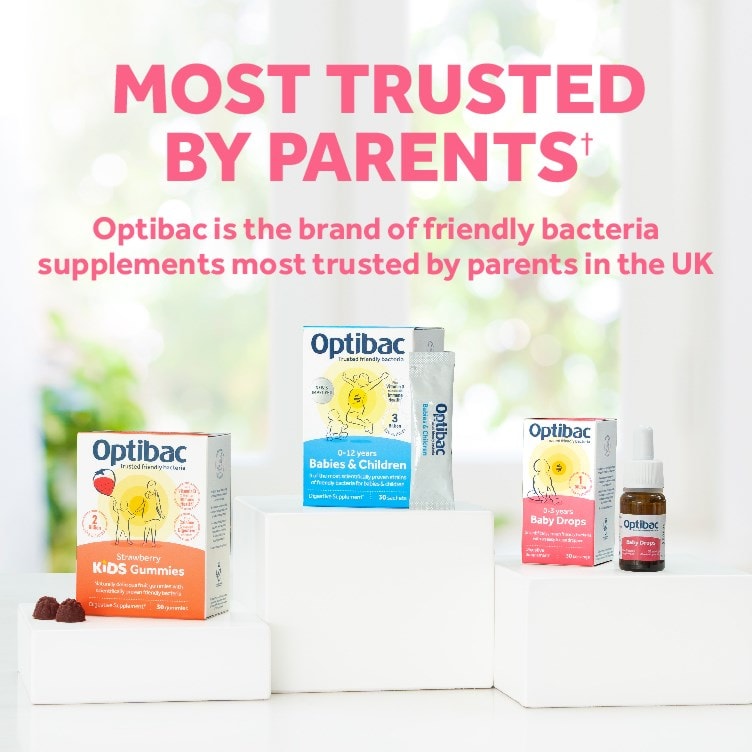 Optibac Probiotics Baby Drops - baby probiotic drops from the probiotic brand most trusted by UK parents - 3 pack