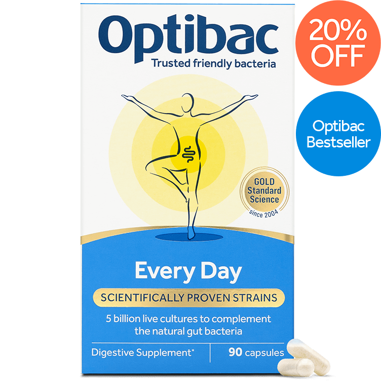 Optibac Probiotics Every Day - gold standard digestive supplement 90 pack