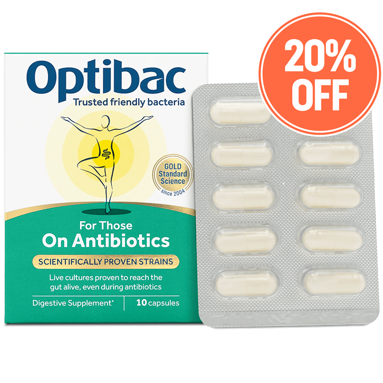 For Those On Antibiotics 20%