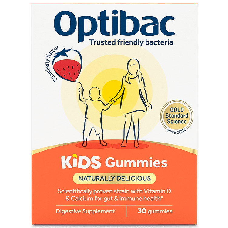 Optibac Probiotics Kids Gummies - kids probiotic gummies - front