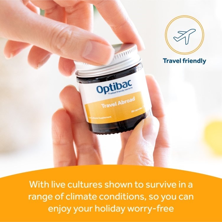 Optibac Probiotics Travel Abroad - climate conditions 