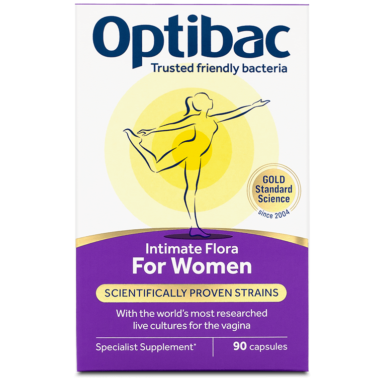 Optibac Probiotics For Women - vaginal probiotics - 90 capsules front of pack