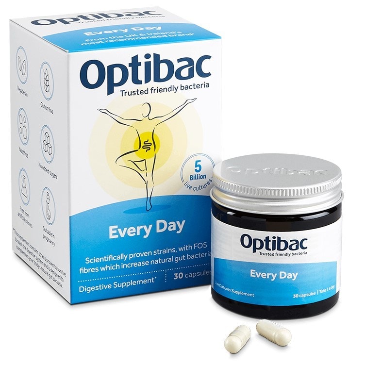 Optibac Probiotics Every day Multistrain For Digestive System (30 capsules)