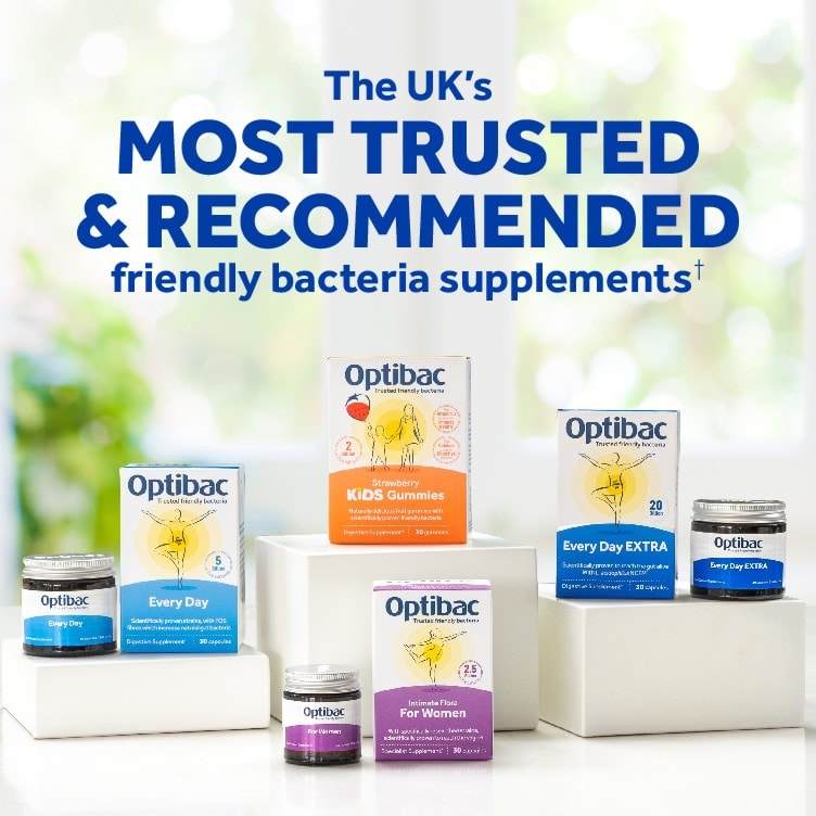 Optibac Probiotics For Women - trust the UK's most recommended brand of probiotic supplements