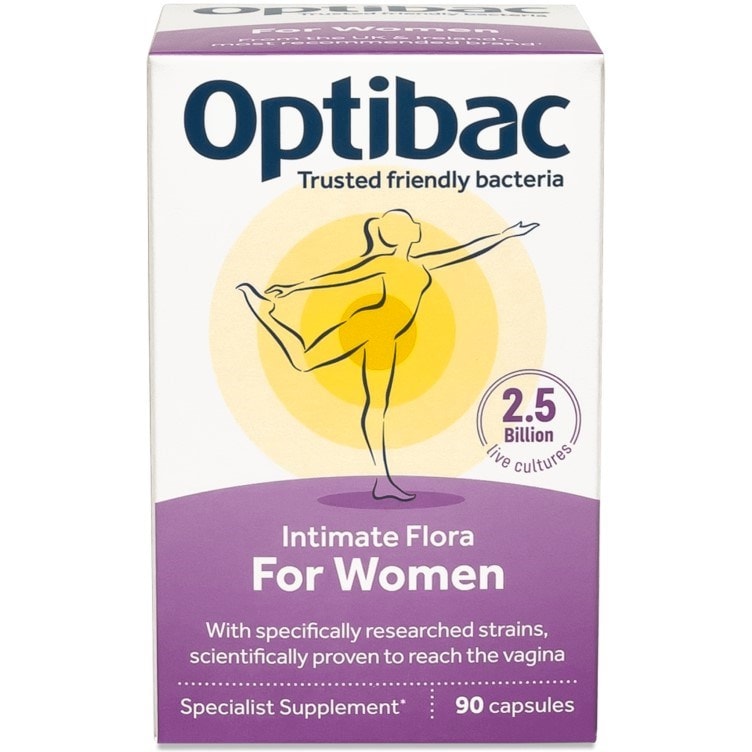 Optibac Probiotics For Women - vaginal probiotics - 90 capsules front of pack
