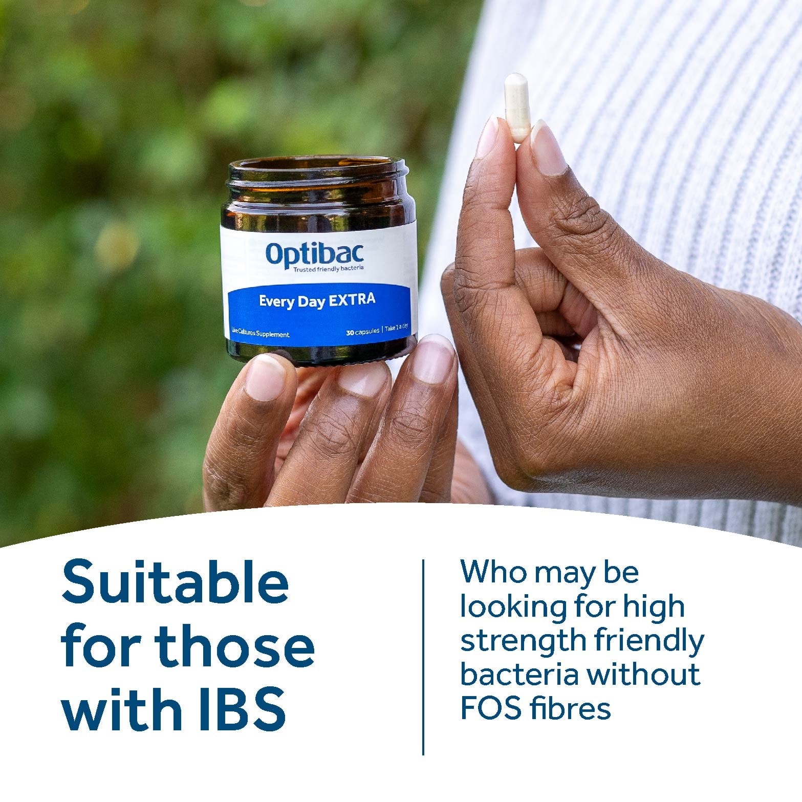 Optibac Every Day EXTRA - suitable for those with IBS - 90 capsules