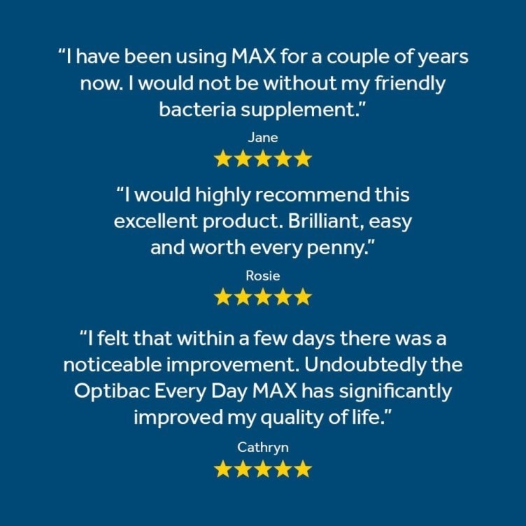 Great reviews of Optibac Probiotics Every Day MAX