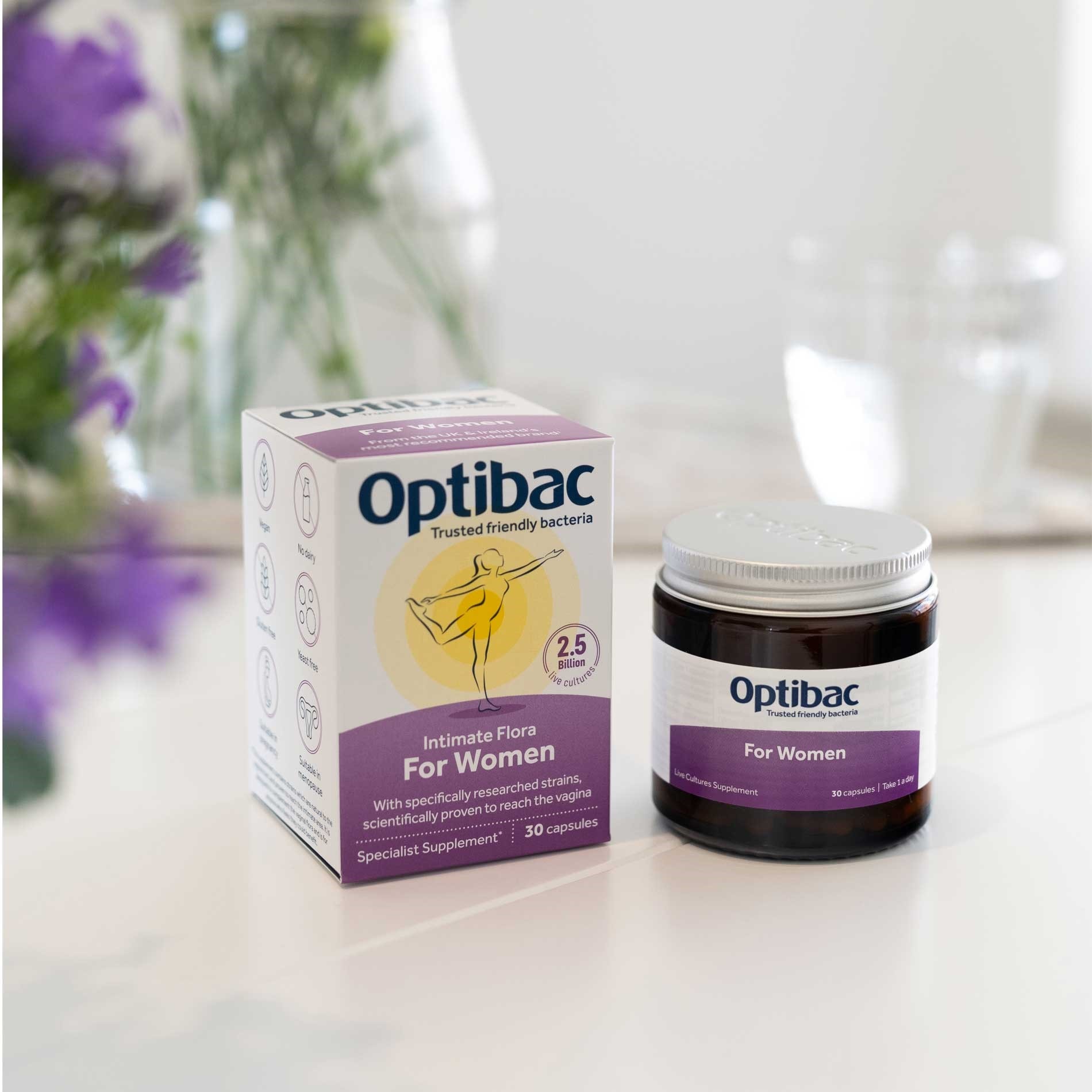 OptiBac Probiotics For women