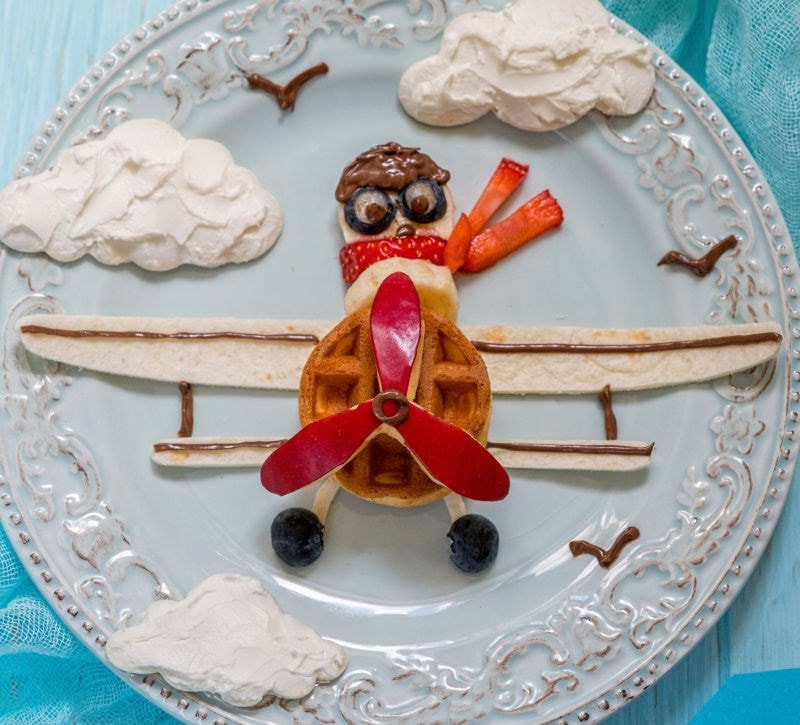 airplane pankcake
