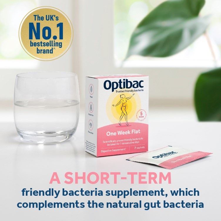 Optibac Probiotics One Week Flat Bestselling Brand