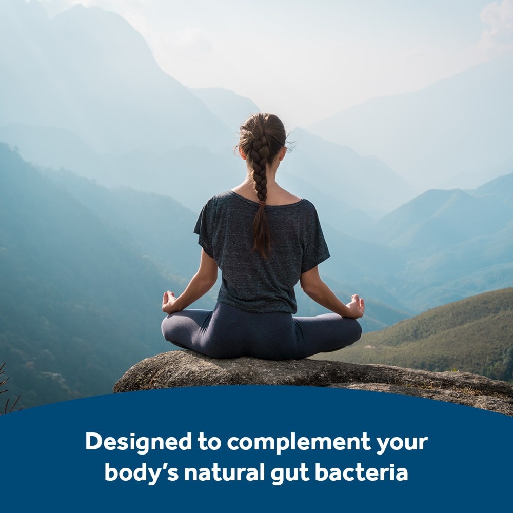 Optibac Probiotics Every Day MAX complements body's natural bacteria