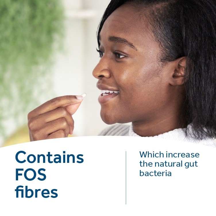 Optibac Probiotics Every Day - daily probiotic capsules with FOS fibres to increase natural gut bacteria - 2 pack bundle