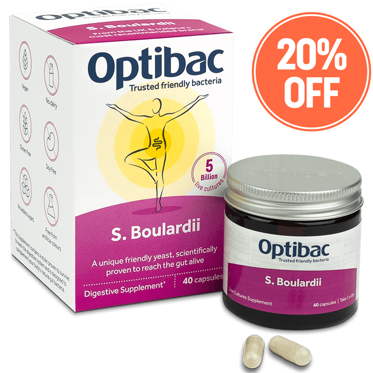 S Boulardii (40 capsules) 20%