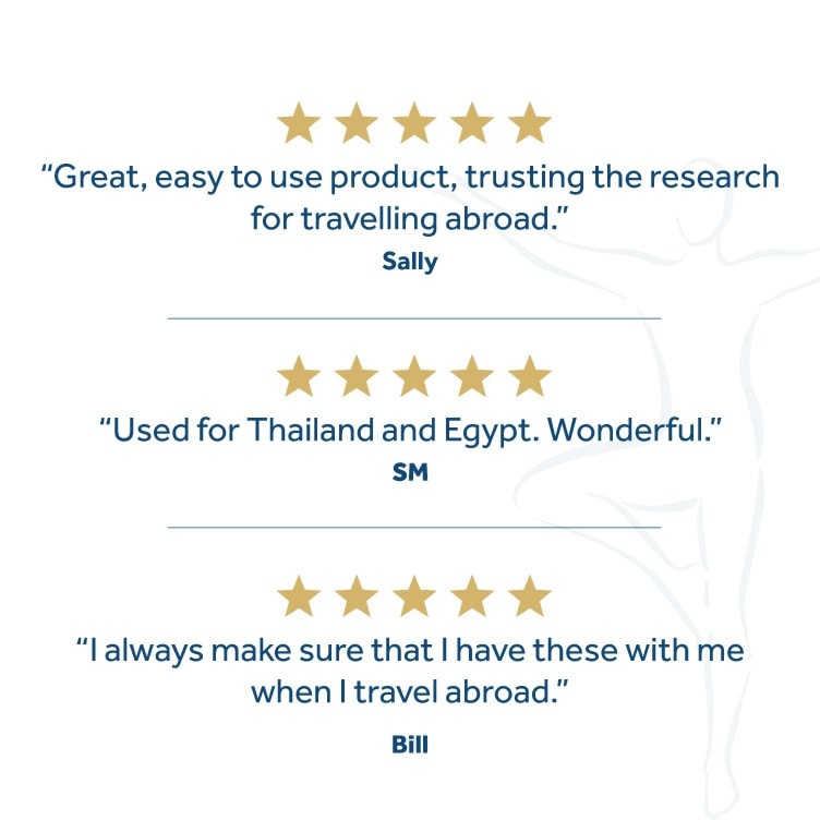 Optibac Probiotics Travel Abroad - five star reviews of probiotics for travel