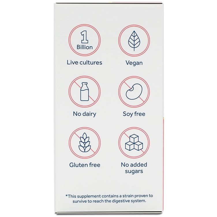 Optibac Probiotics Baby Drops - probiotic drops for babies, infants and young children from birth onwards - side of pack